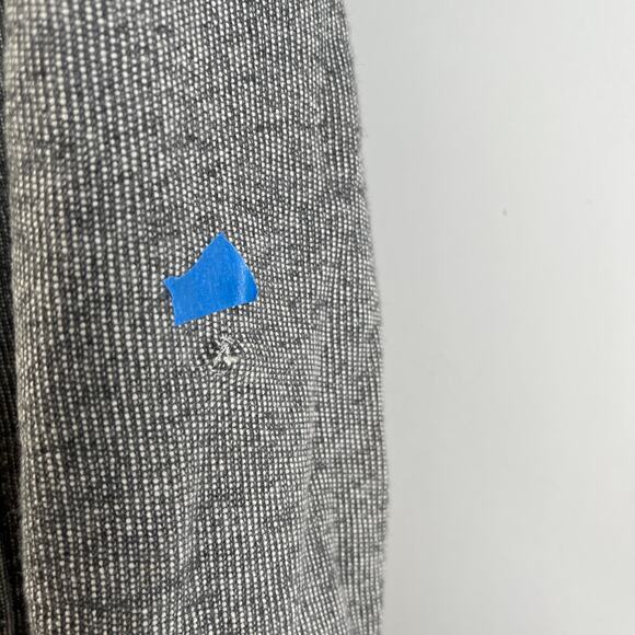 Barbour Weave Zip Thru Sweater Cardigan Long Sleeve Cotton Workwear Gray - Picture 8 of 11